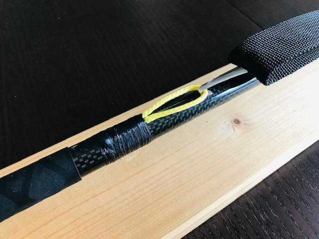 | 携行性に優れる３本継ぎ