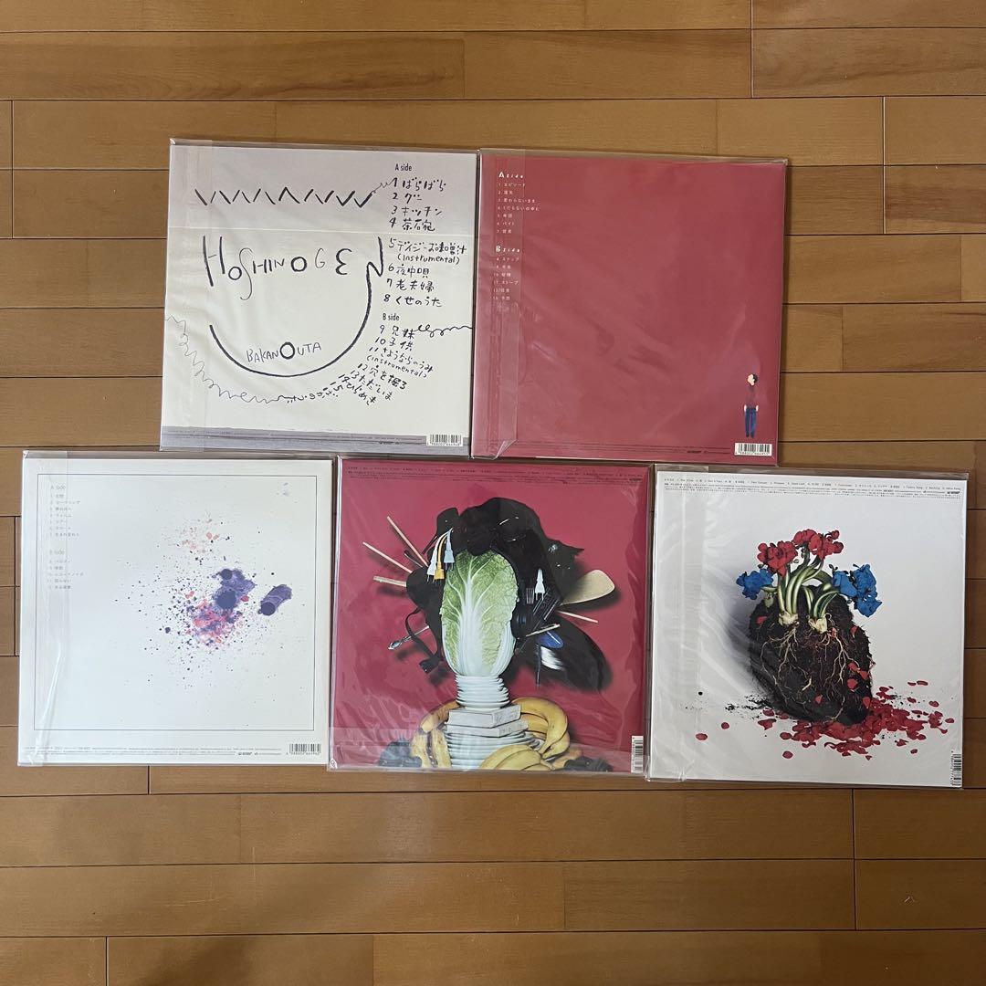 新品未開封　星野源　LPレコード5枚セット