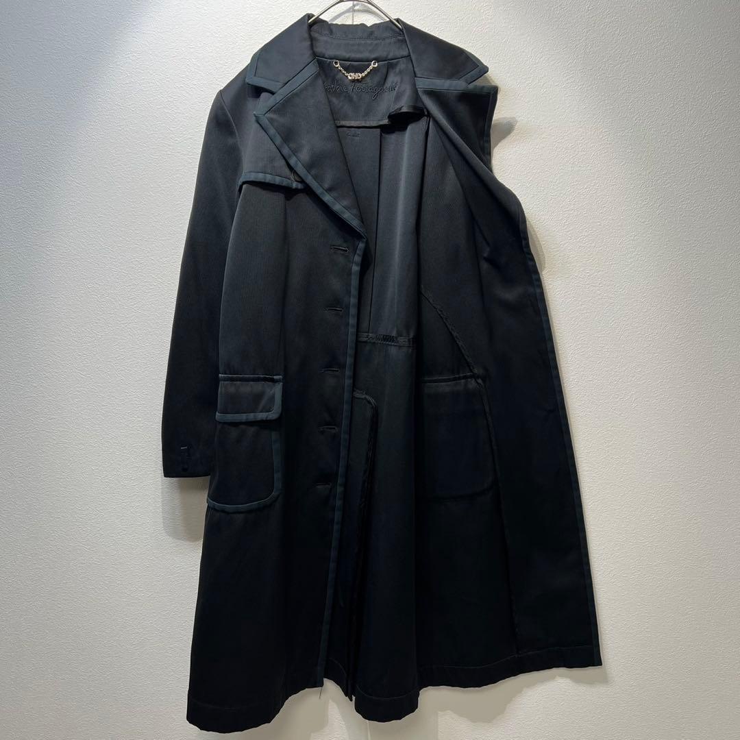 希少 サルヴァトーレフェラガモ 上質 ガンチーニ ロング トレンチ