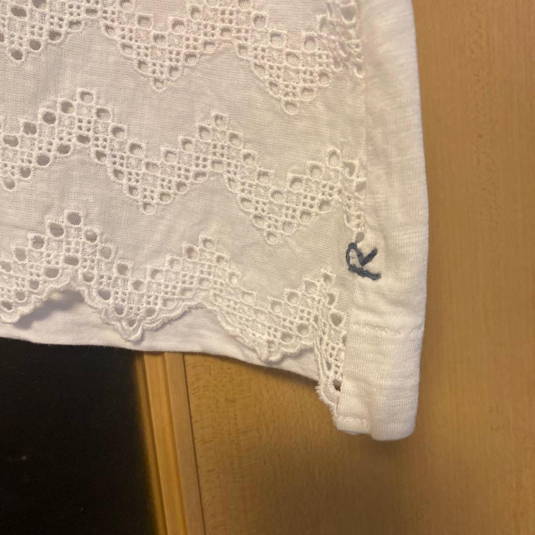 45R カットワーク×天竺キャミソール