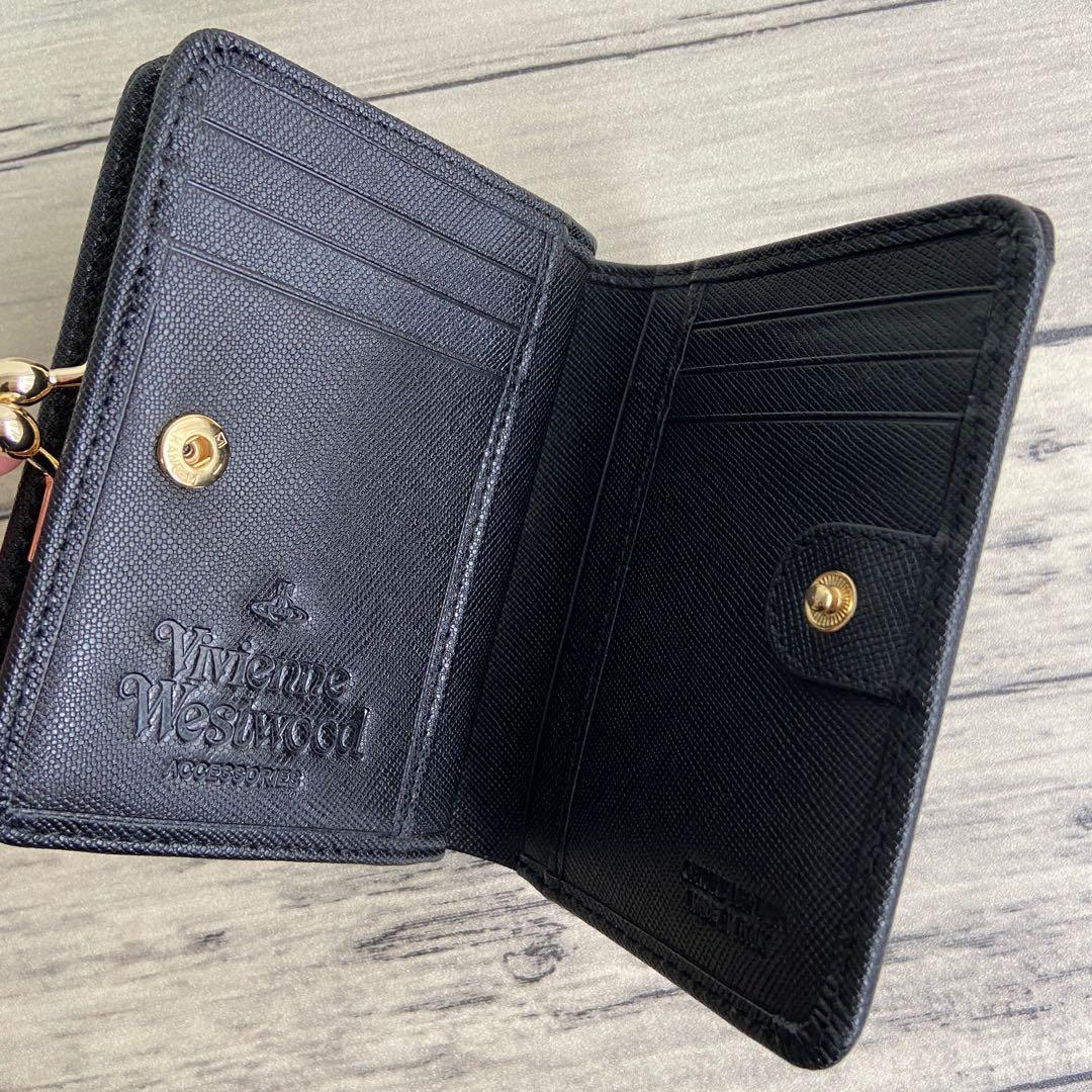 Vivienne Westwood 二つ折り財布ブラック