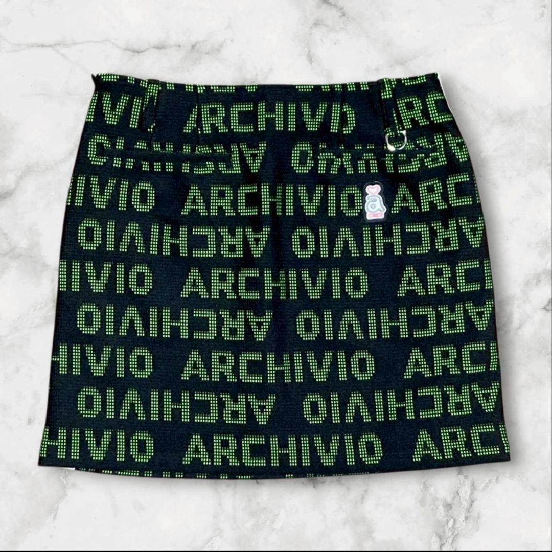 極美品】archivio アルチビオ セットアップ 総柄 蛍光 上36 下38