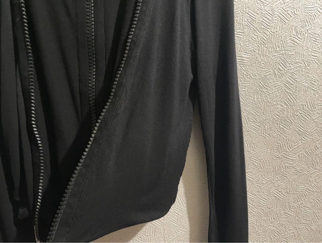 GIVENCHY ジップ レイヤード レーヨン カーディガン / ジバンシー