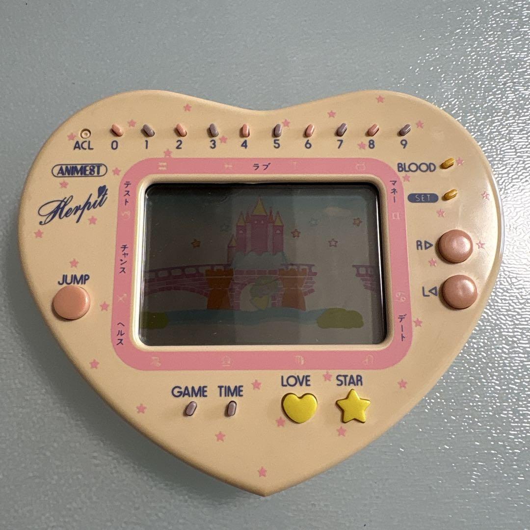 バンダイ BANDAI ハーピット ゲームウォッチ ふたりのときめき占い バンダイ BANDAI ハーピット ゲームウォッチ LSI ふたりの