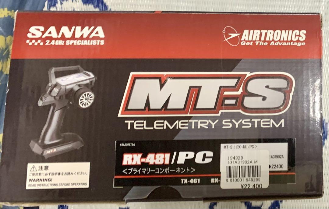 SANWAプロポ 送受信機セット 送信機MT-S(乾電池式)+受信機RX-481