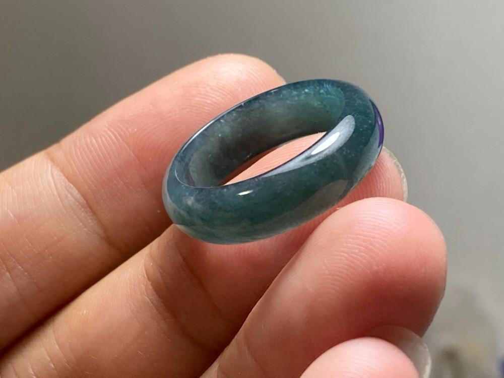 ☘本翡翠 グアテマラ翡翠 ❄️氷種❄️ リング 新品 2243
