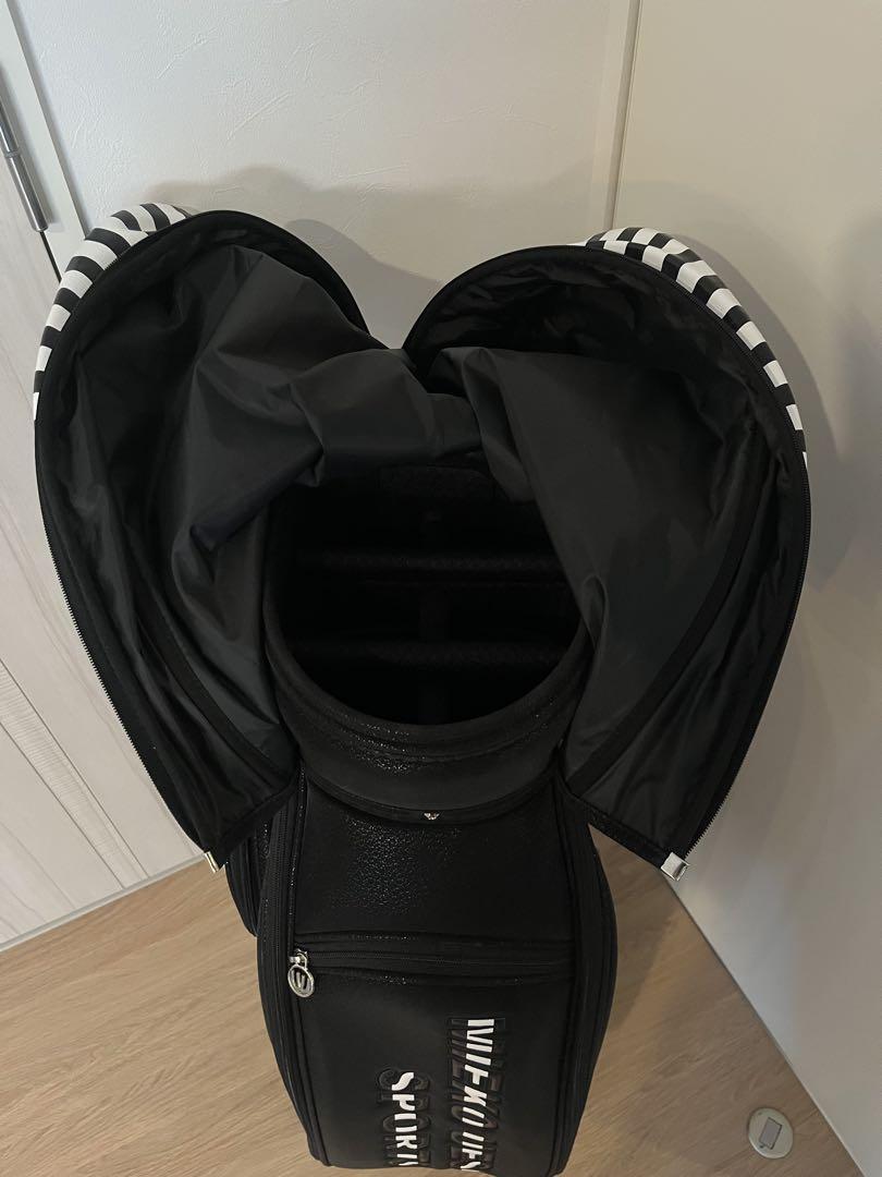 【超美品】MUSPORTS キャディバッグ ゴルフバッグ　エムユースポーツ