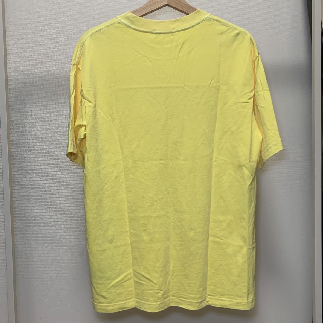 バレンシアガ　イエロー　Tシャツ　美品‼️ バレンシアガ 美品 BALENCIAGA Tシャツ メンズ イエロー M