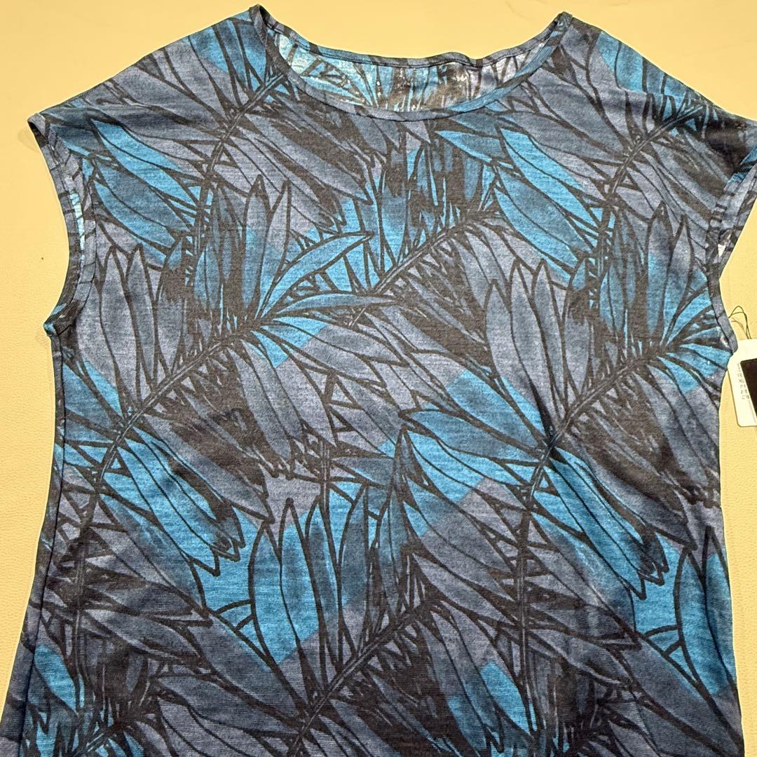 【訳あり】新品 フィローザ/Firosa 麻100%チュニックワンピース 11 訳あり】新品 フィローザ/Firosa 麻100%チュニックワンピース 11