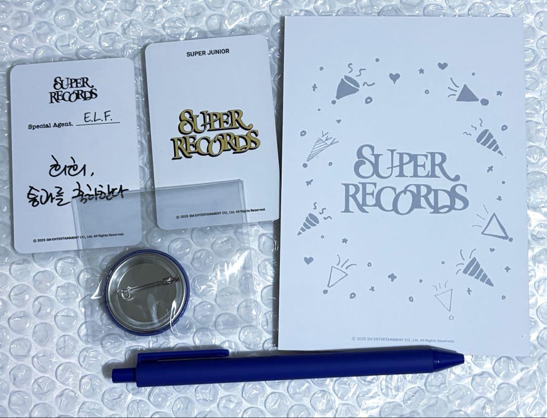 super junior SUPER RECORDS 特典 ヒチョル トレカ 他