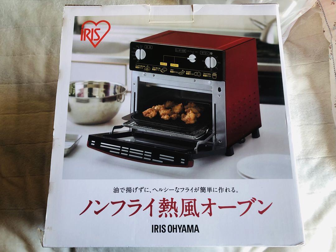 【yu_ro2007】アイリスオーヤマ　ノンフライ熱風オーブン　赤色