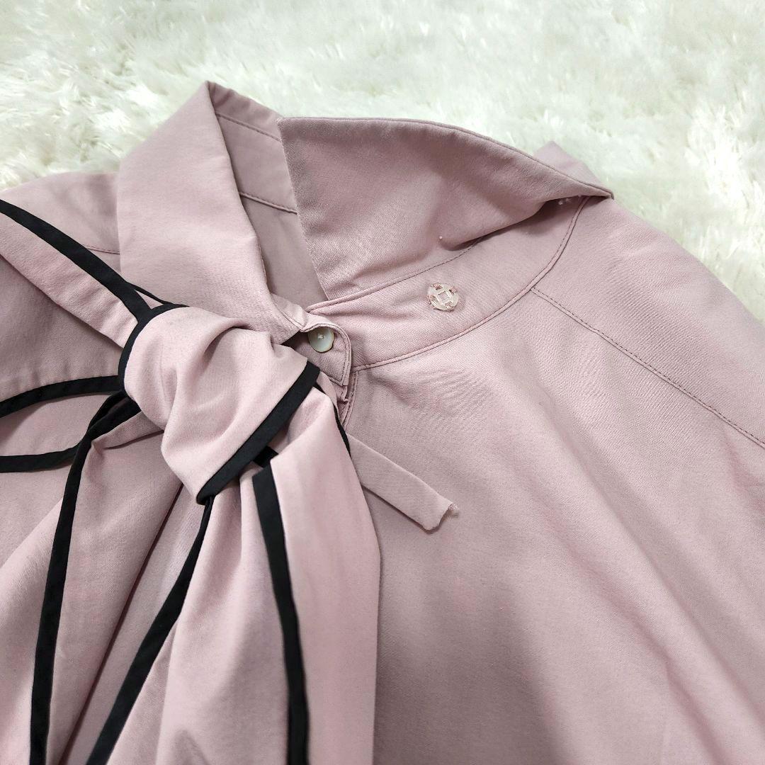 完売品　極美品✨JILL STUART サマラブラウス　ボウタイ　ピンク　S