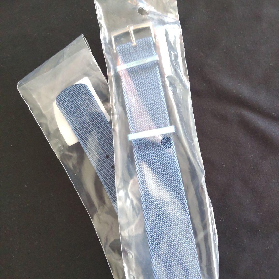新品 NATOストラップ OMEGA 純正 サマーブルー 031Z019482 OMEGA Genuine NATO Strap Watch Band 22mm Summer Blue