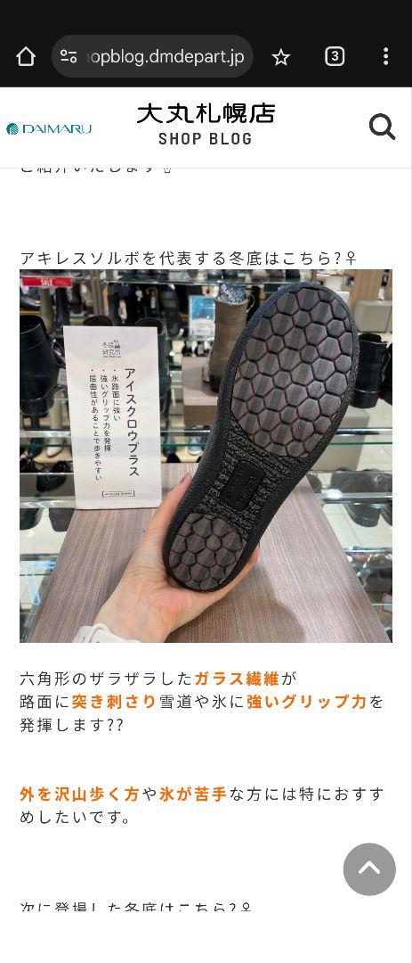 アキレスソルボウインターシューズ 24.5