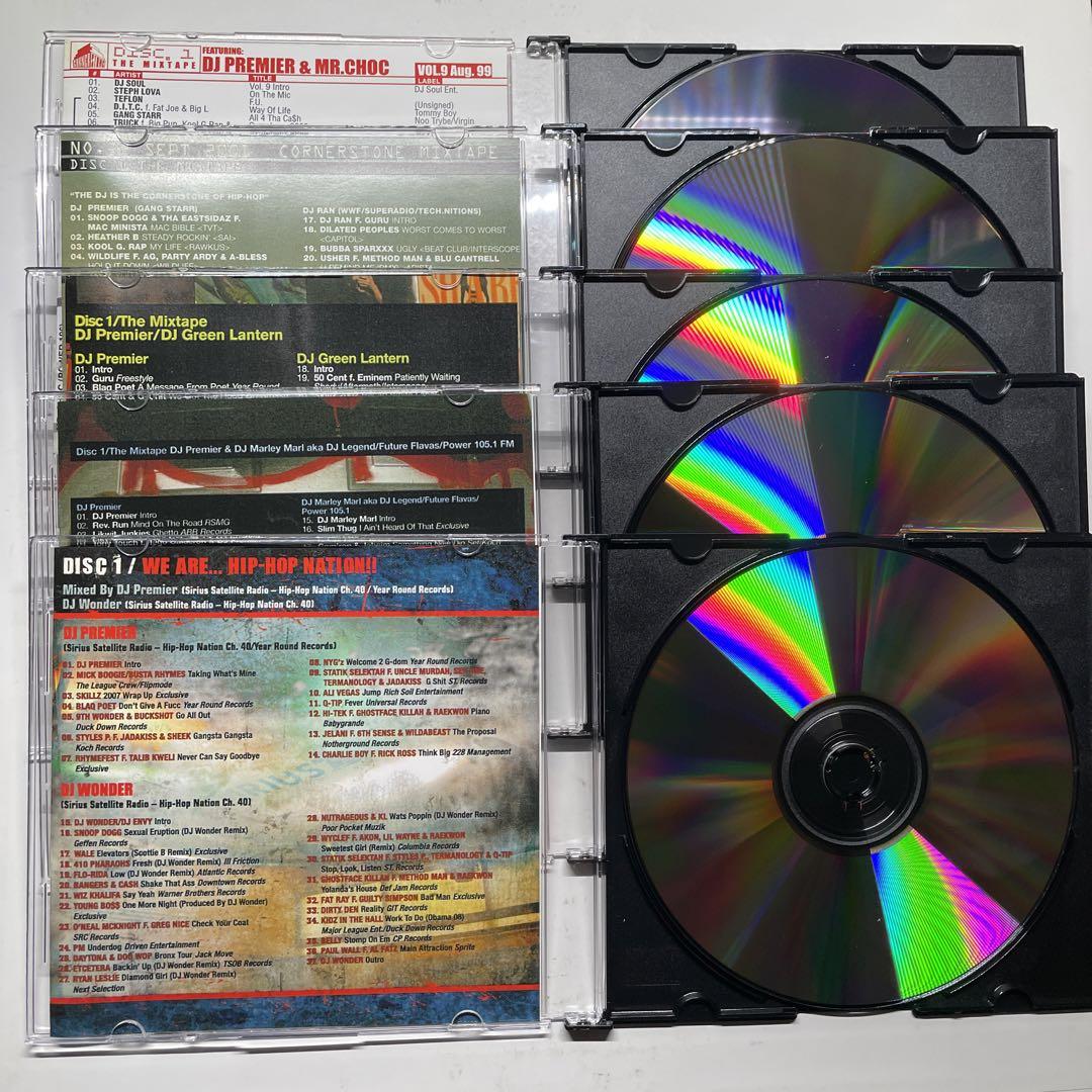 5枚 DJ PREMIER関連 / MIXCD /CORNERSTONEシリーズ