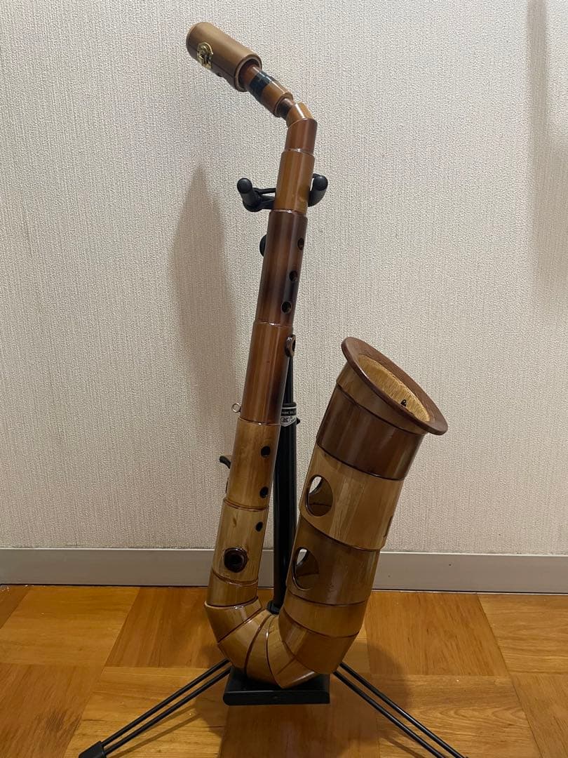 出産祝いなども豊富 【マー坊】バンブーサックス テナー&ソプラノ