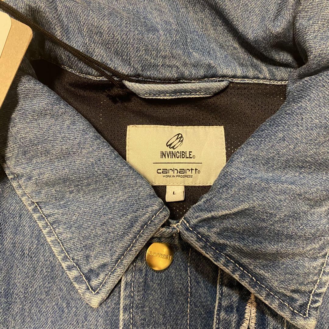 Carhartt × INVINCIBLE デニムジャケット 多ポケット 美品 Carhartt × INVINCIBLE デニムジャケット 多ポケット 美品