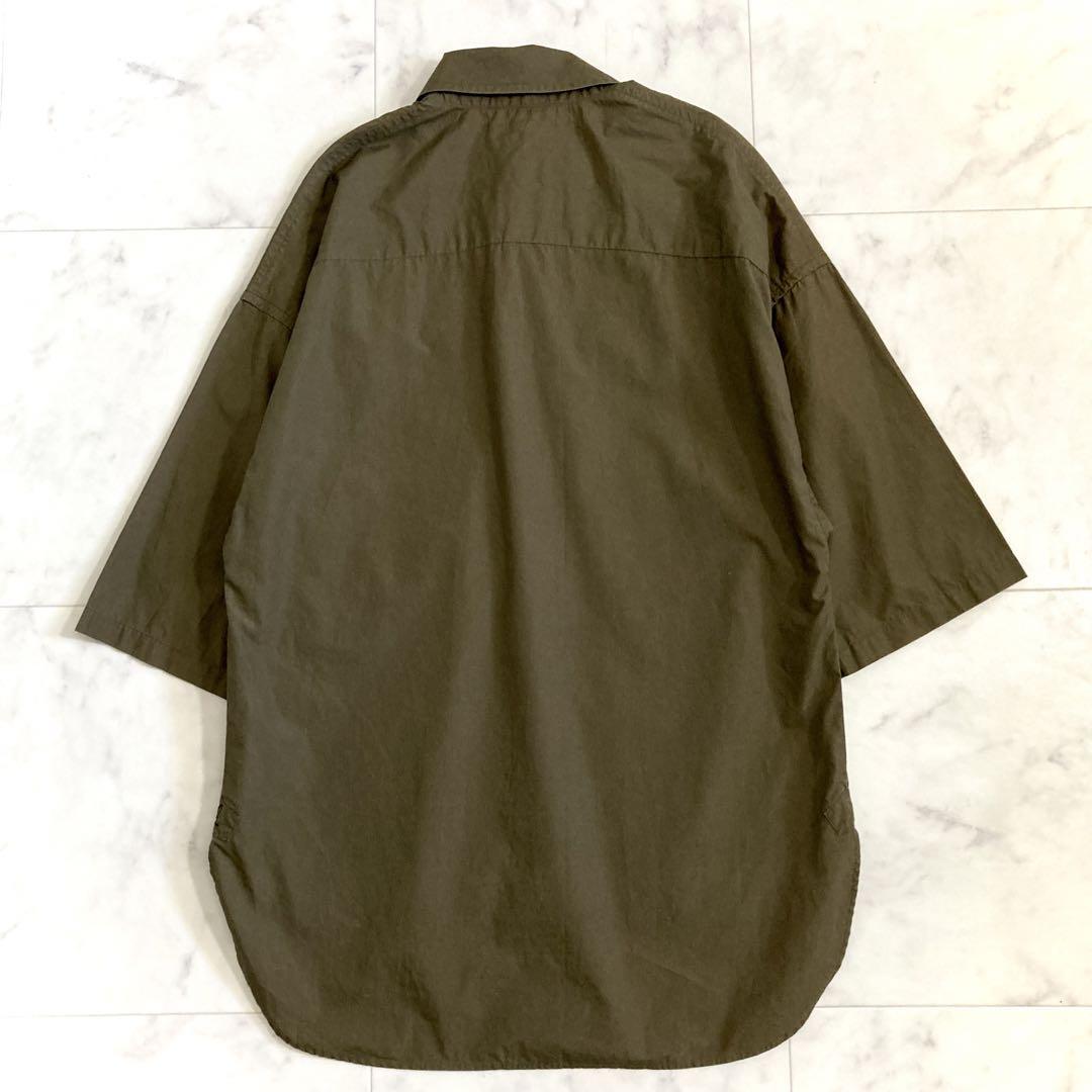 マディソンブルー J・BRADLEY SHIRT 半袖 カーキ 00 コットン 新版