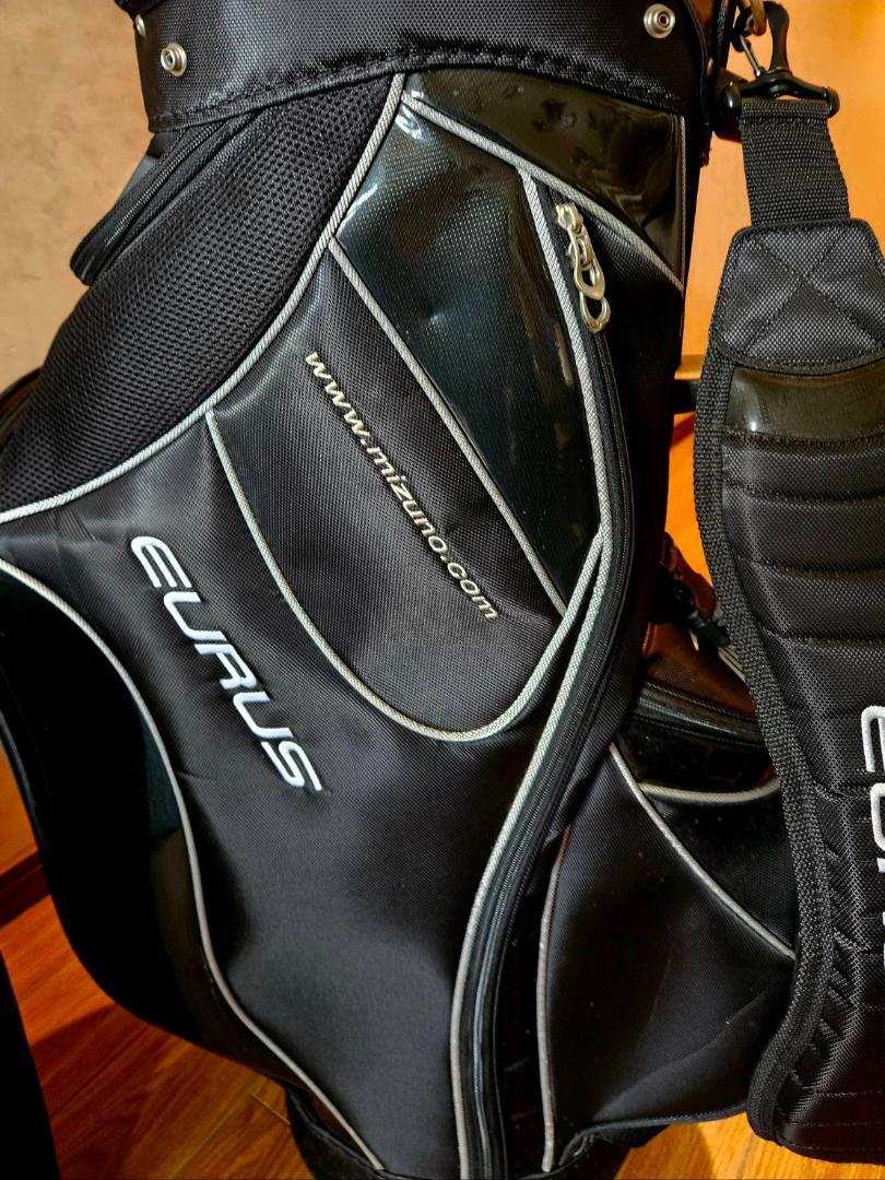 送料無料/超美品 絶対！お買い得mizuno高級キャディBLACK