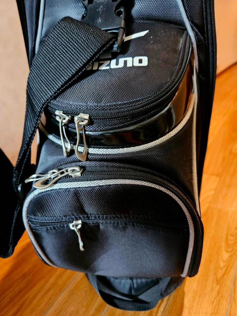 送料無料/超美品 絶対！お買い得mizuno高級キャディBLACK