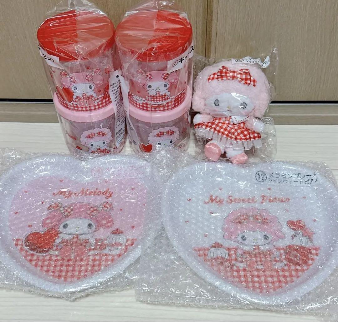 サンリオ 当たりくじ マイメロ ピアノ マスコット プレート