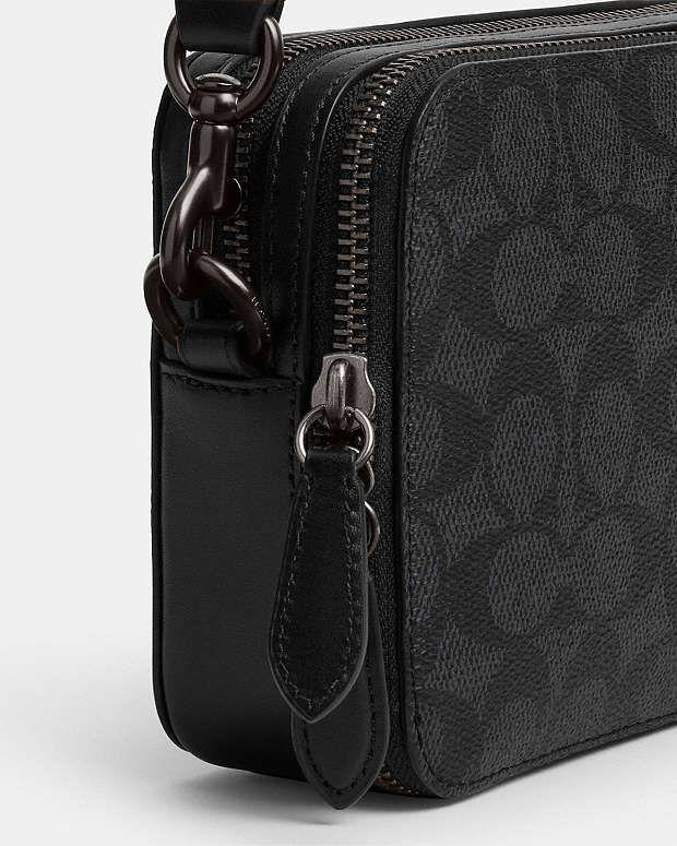 コーチ チャーター クロスボディ 19・シグネチャー キャンバス CR783