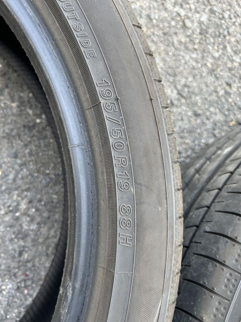 195/50R19 ヨコハマ　BlueEarth-GT 2本セット