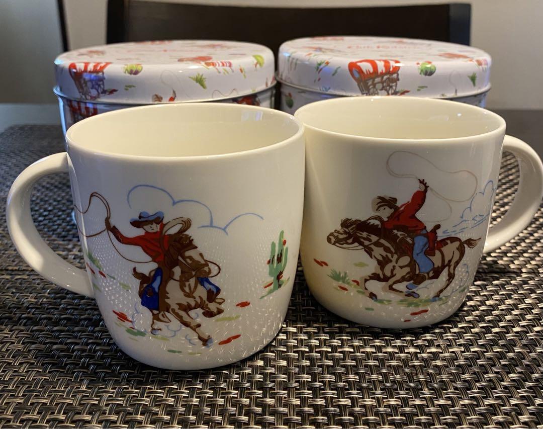 Cath Kidston カウボーイデザイン マグカップ 2個セット