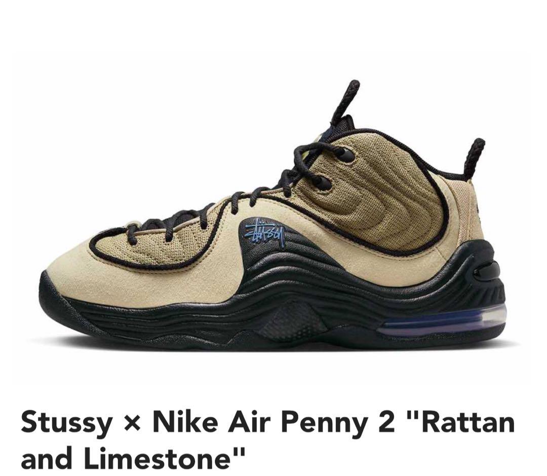 数量は多 NIKE AIR AIR PENNY 2 Ⅱ 2 STUSSY ナイキ Stussy