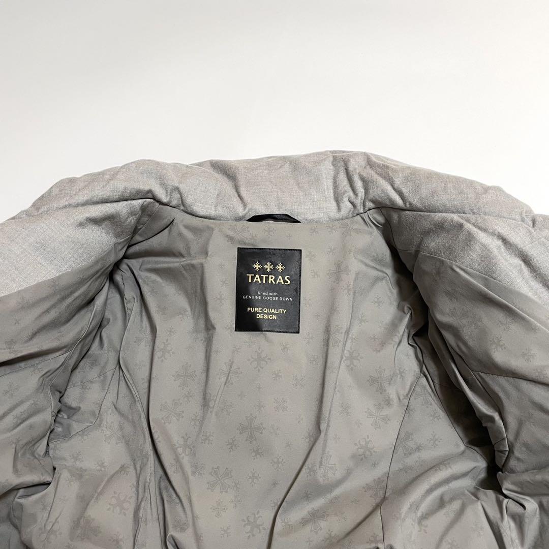 美品 TATRAS タトラス ダウンコート MADDALENA 4501 シルク