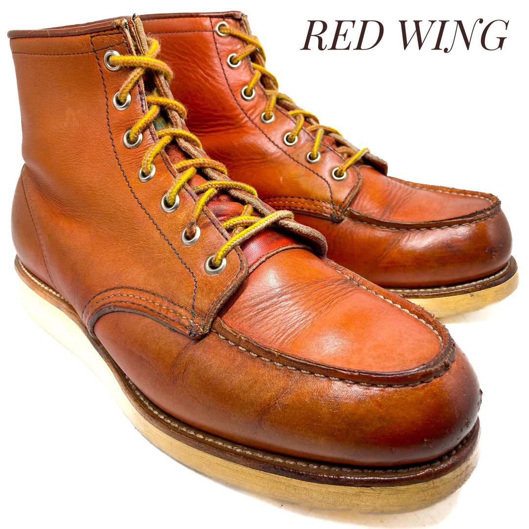 Vintage 1990s Red Wing Irish Setter 875 Moc Toe Boots Leather Size US 8 E |  eBay