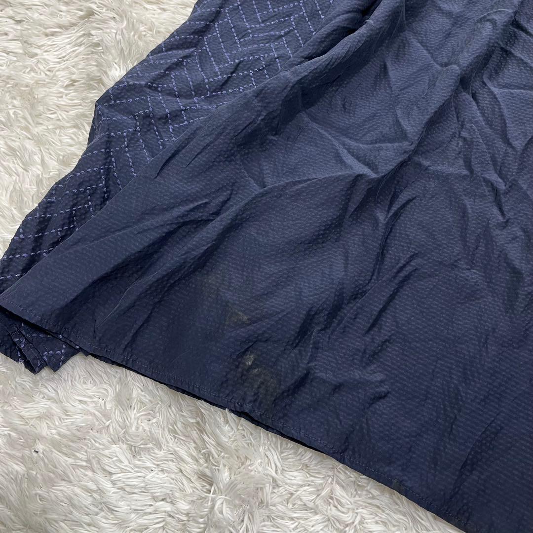 Harikae ネイビー ロングワンピース ノースリーブS Harikae DECORATOM_COM_BR