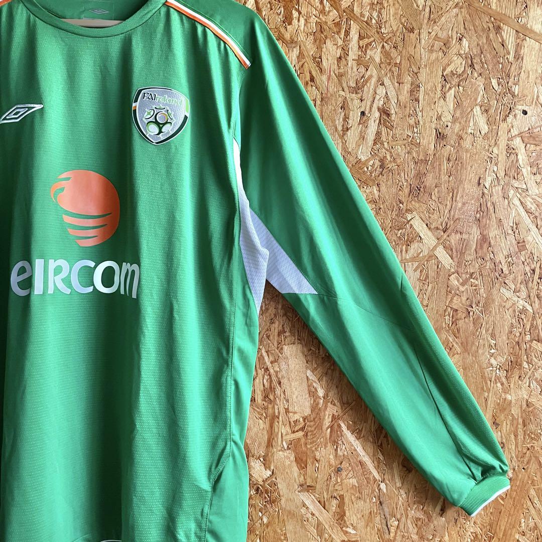 00s UMBRO eIRCOM アイルランド代表 サッカーシャツ ゲームシャツ