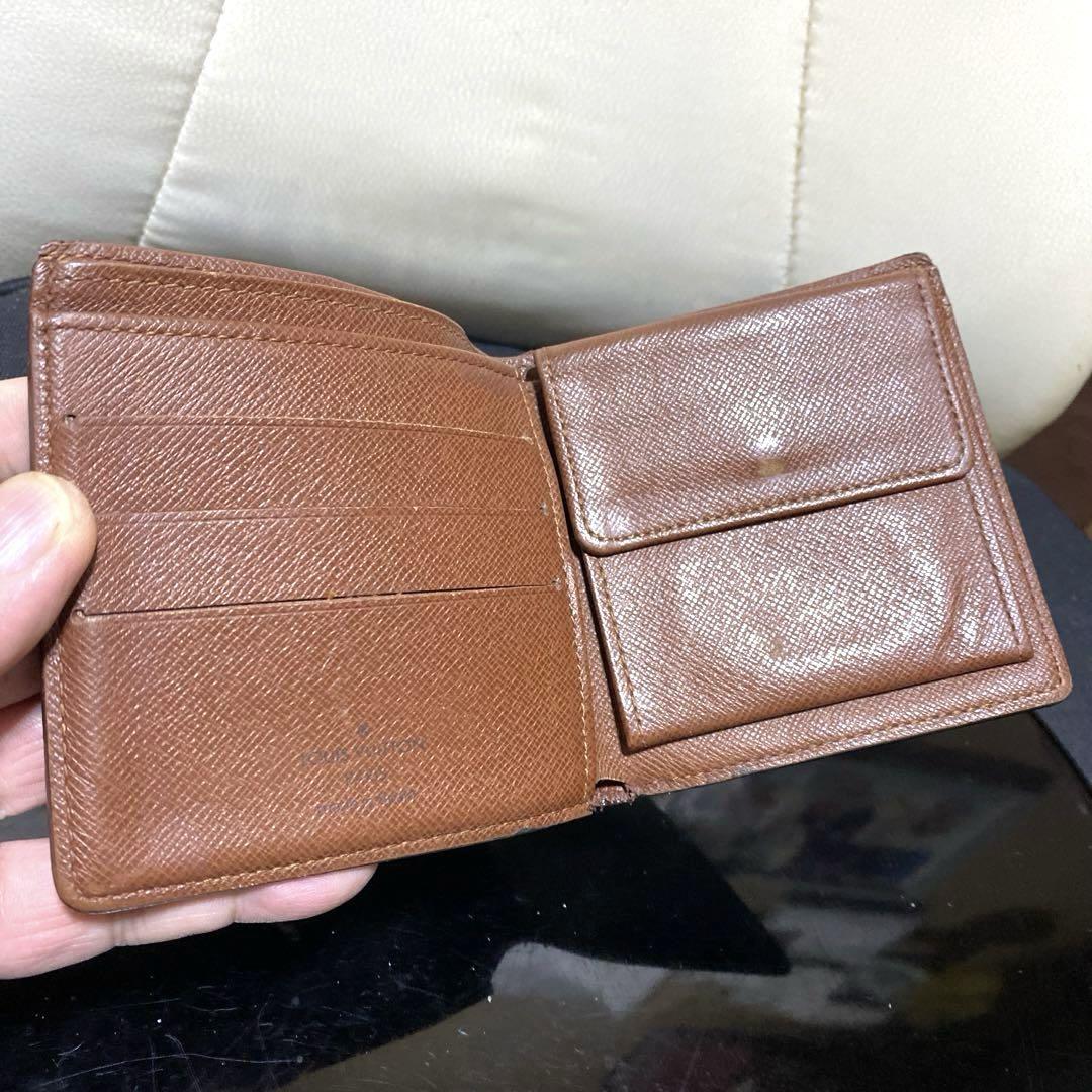 ⑤☆在庫SALE/良品☆モノグラム♪マルコ☆2つ折り財布★コインポケットあり