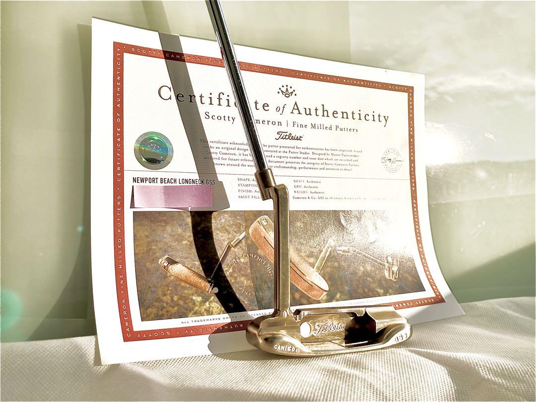 Scotty Cameron NEWPORTBEACH LONGNECK GSS