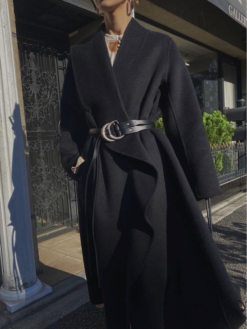 Ameri（アメリ）の「UNDRESSED BACK PLEATS COAT（その他