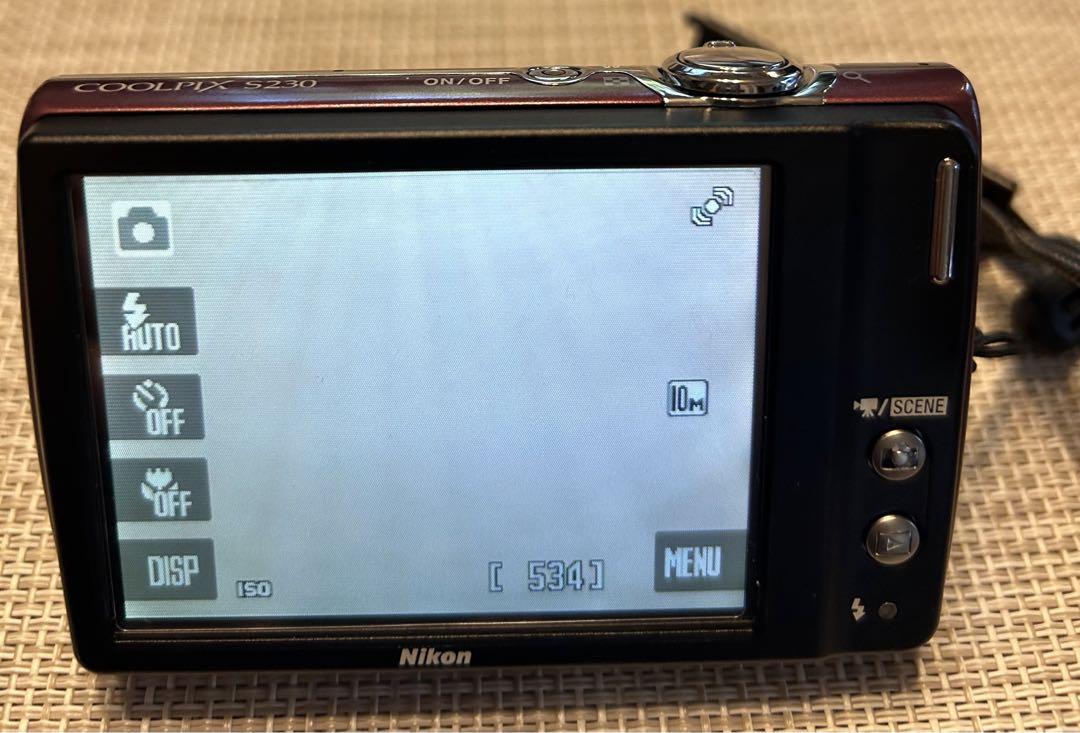 Nikon ニコン デジカメ COOLPIX S230 本体 ＋ 備品 - メルカリ