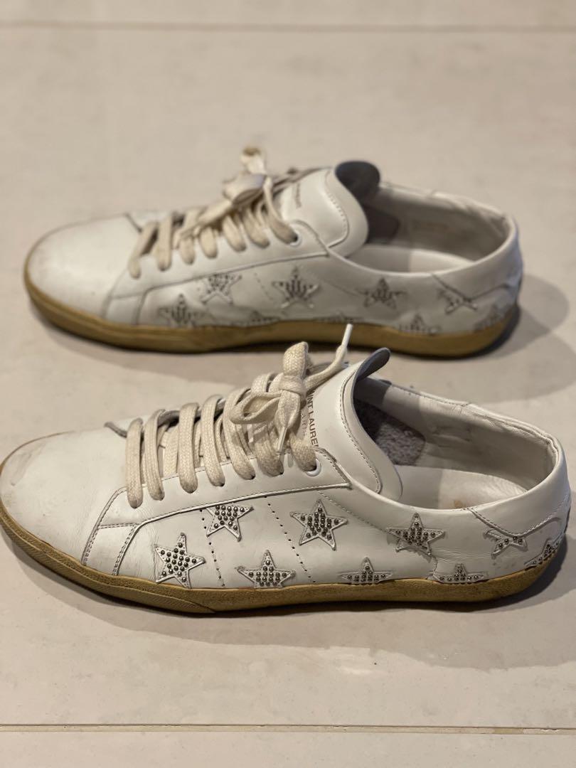 スニーカー Saint Laurent SNEAKER (775857AABPQ 2462) Saint Laurent logo-print Sneakers | White | FARFETCH