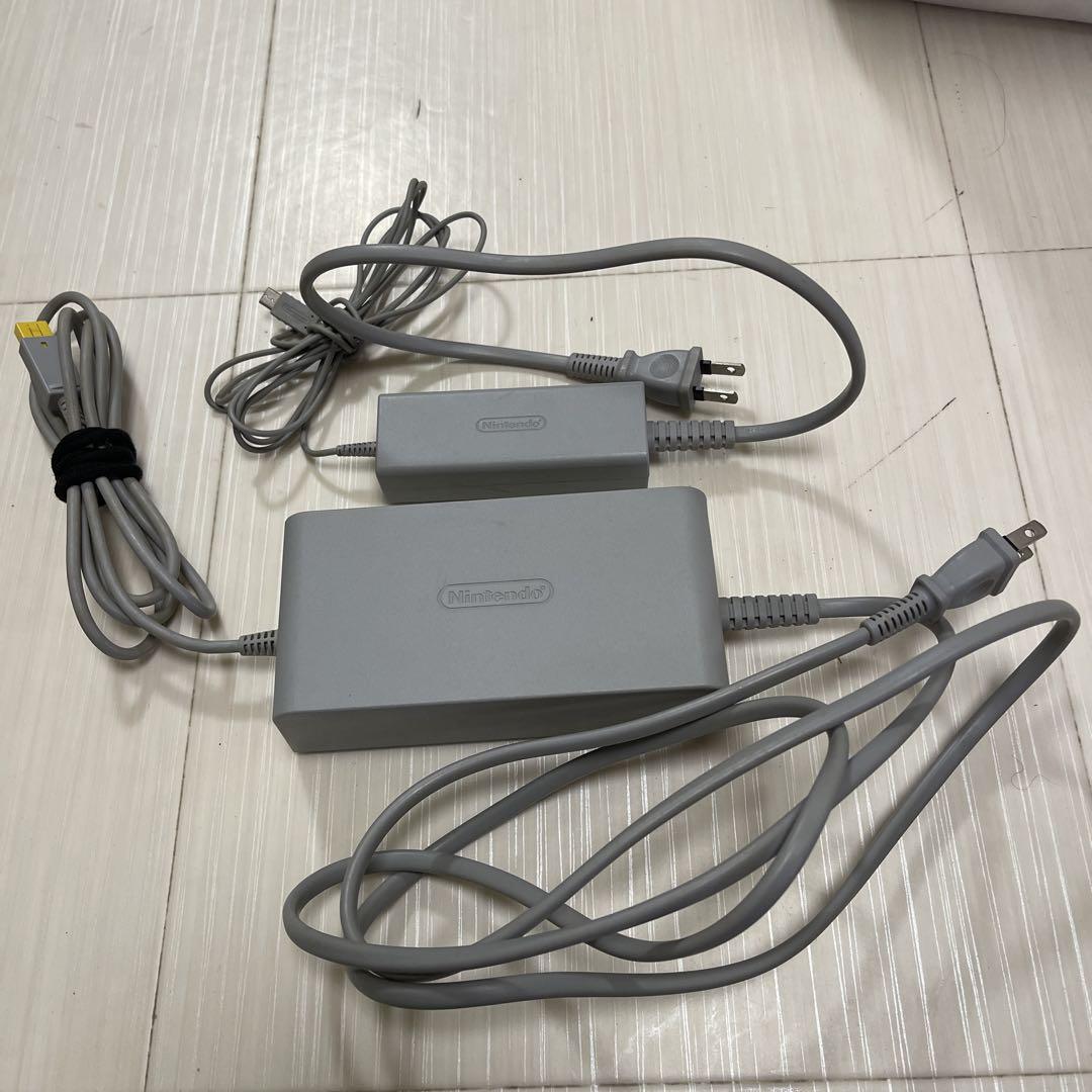 2個 純正品 Wii U 本体用、wiiuゲームパッド用 ACアダプター