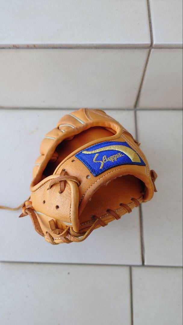美品　久保田スラッガー　 軟式グローブ KSN-23MS　ラベル交換済　湯揉み済