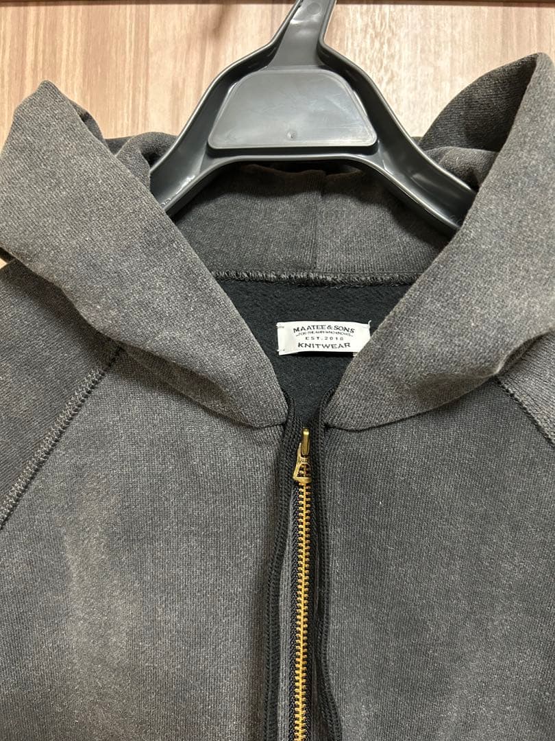 MAATEE&SONS 25AW ジップパーカー　サイズ2