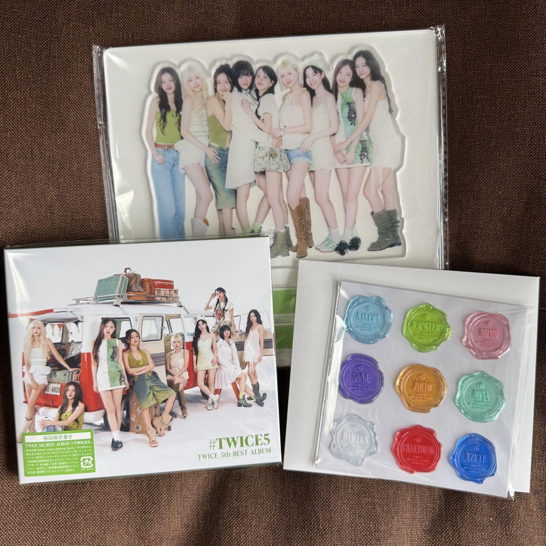 TWICE #TWICE5 初回限定盤B CD - メルカリ
