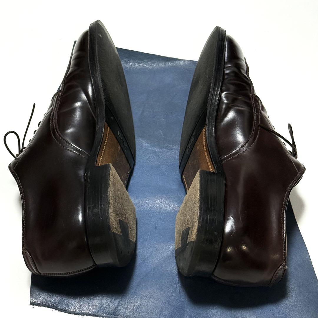 別注品　Alden オールデン　バーガンディ　コードバン　Vチップ　8.5