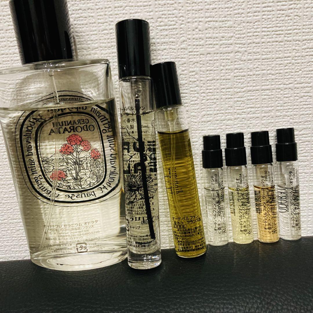 日本語表記あり　diptyque 香水まとめ売り