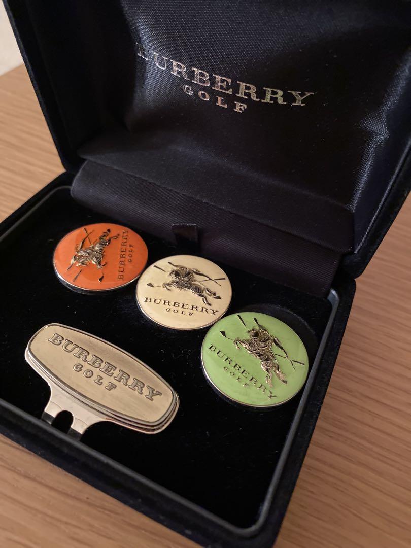 新品未使用　バーバリーBURBERRY GOLF マーカーセット