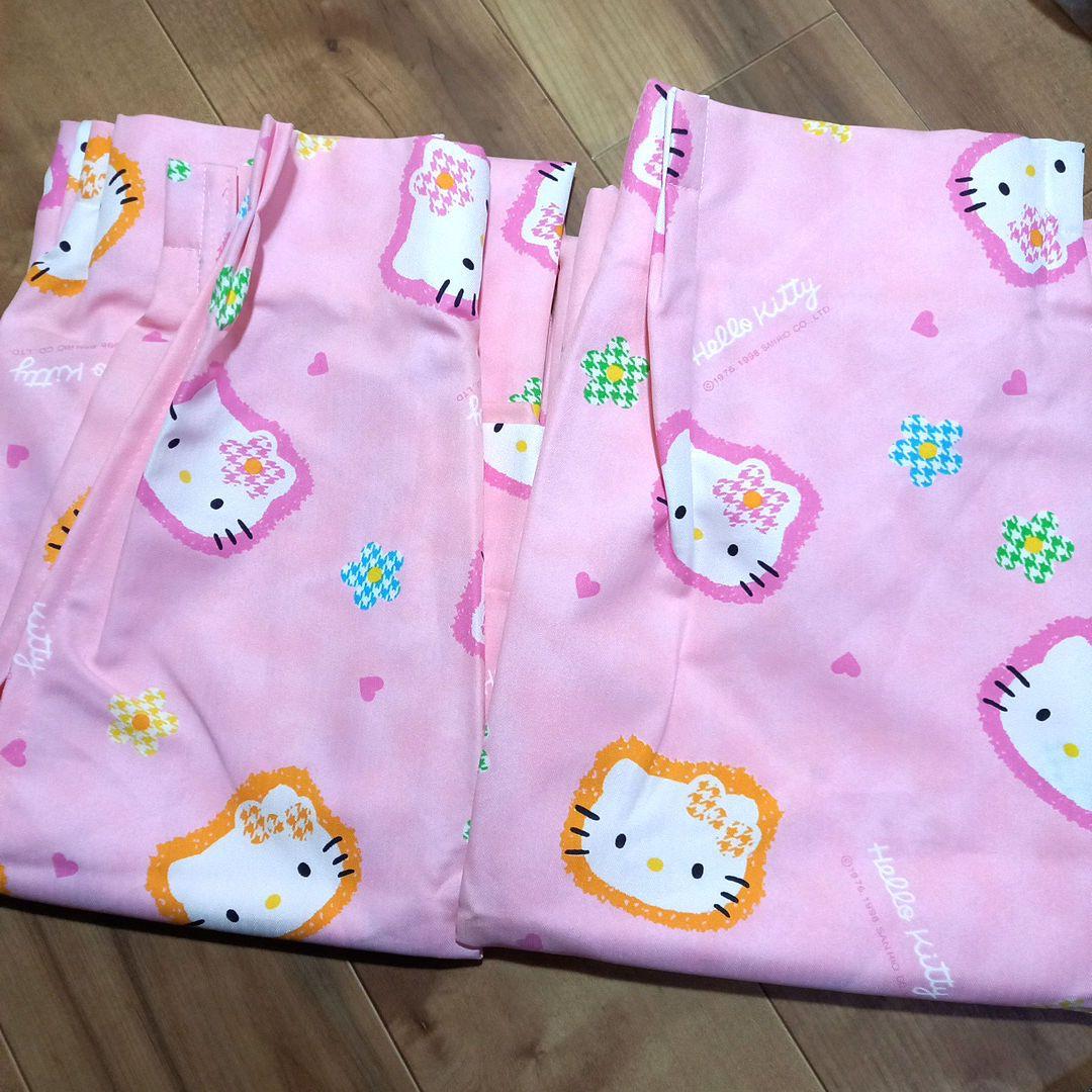 サンリオ ハロー キティ カーテン いちご 新品 希少 レア Sanrio