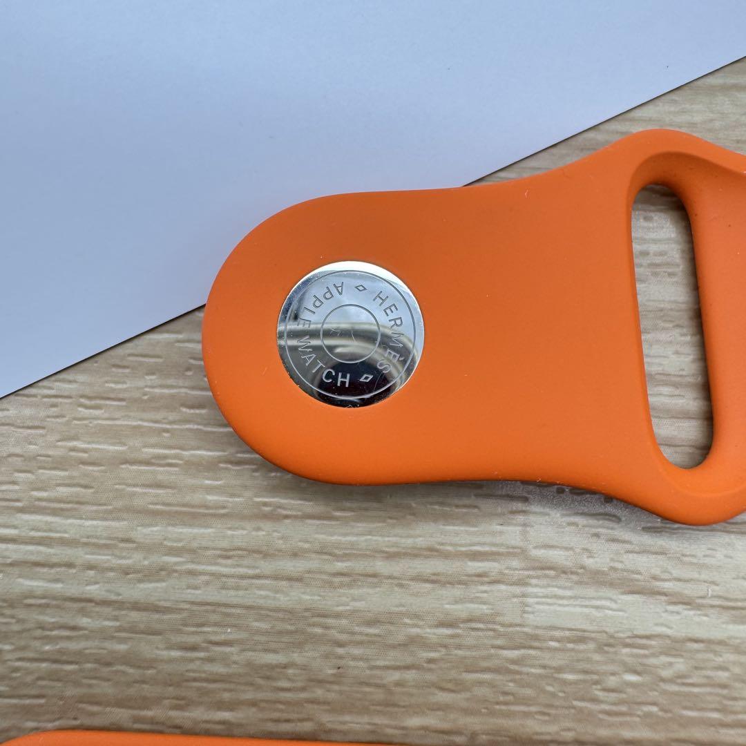 2103 Apple Watch エルメス　オレンジ　スポーツバンド　シリコン