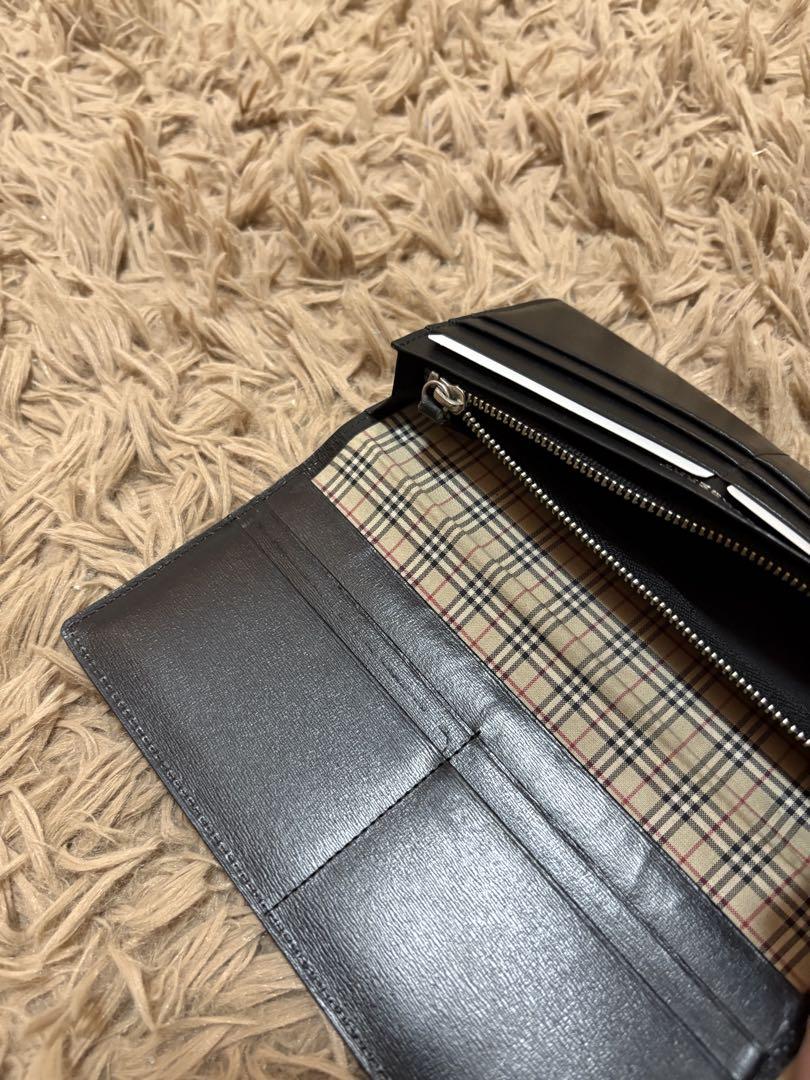 BURBERRY 財布　長財布　本革　メンズ