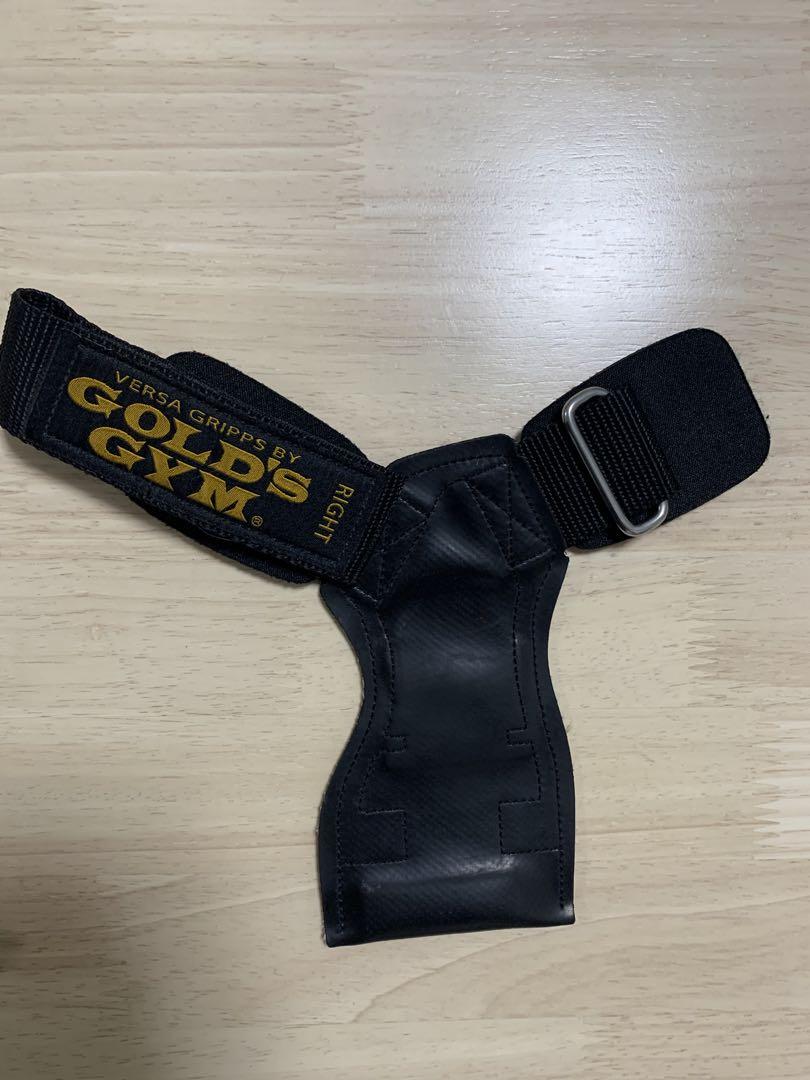 【美品】GOLD'S GYM パワーグリップ 左右セット フリーサイズ