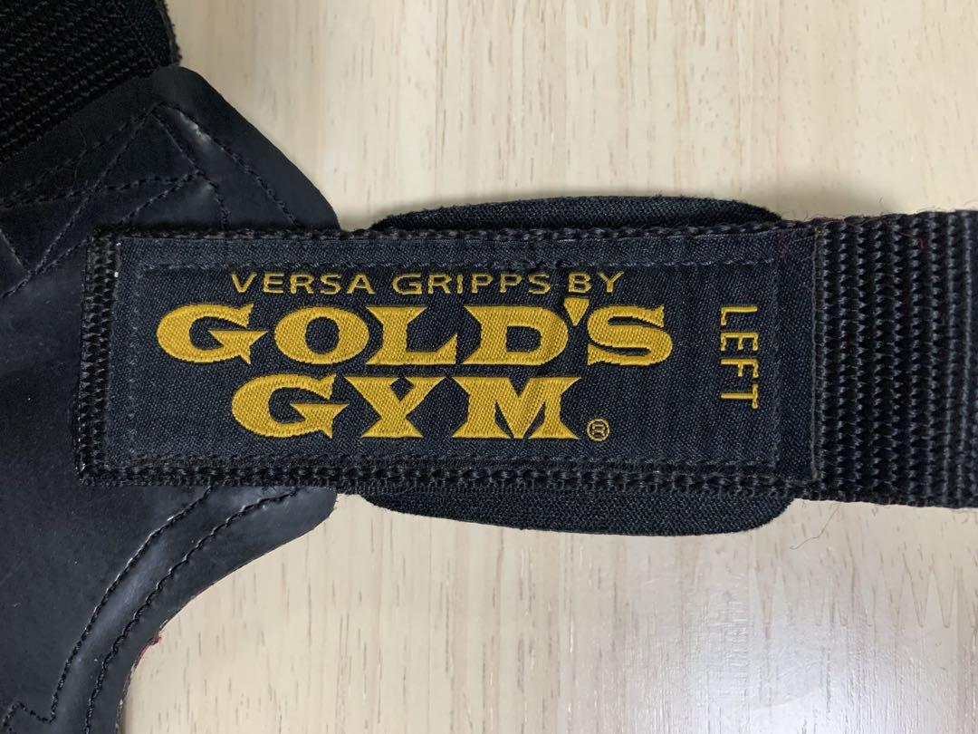 【美品】GOLD'S GYM パワーグリップ 左右セット フリーサイズ